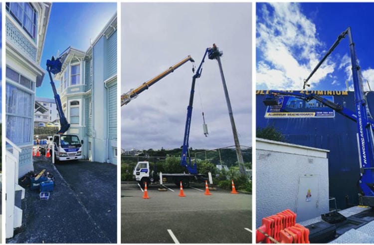 Hanging Around height access and bucket truck work